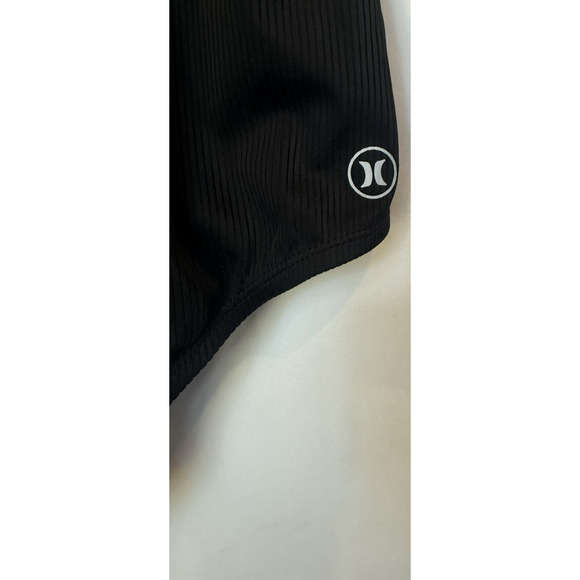 Womens Hurley One Piece Ribbed Swimsuit UPF 50+ Size M Minimalist Modest‎ NWT - Picture 8 of 9